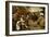 Peasants' Dance, 1568-Pieter Bruegel the Elder-Framed Giclee Print