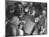 Peasants Drinking Beer in a Village Inn in the Ruthenia Section of the Country-Margaret Bourke-White-Mounted Photographic Print