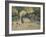 Peasants Heaving Straw, Montfoucault, 1875-Camille Pissarro-Framed Giclee Print