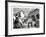 Peasants of Auvergne, France, 19th Century-null-Framed Giclee Print