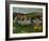 Peasants, Pigs, and a Village Under a Clear Sky, Landscape in Brittany, France, 1888-Paul Gauguin-Framed Giclee Print