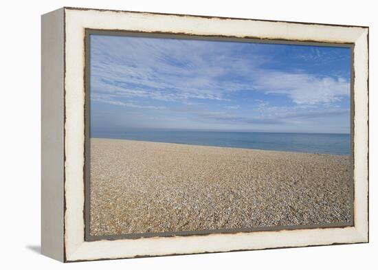 Pebble Beach, Bexhill-On-Sea, East Sussex, England-Natalie Tepper-Framed Stretched Canvas