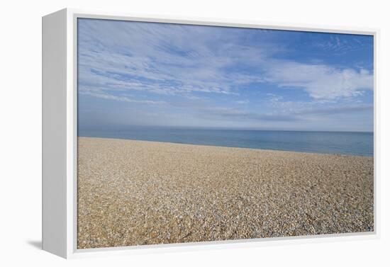 Pebble Beach, Bexhill-On-Sea, East Sussex, England-Natalie Tepper-Framed Stretched Canvas
