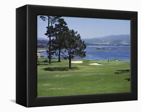 Pebble Beach, California, USA-null-Framed Premier Image Canvas