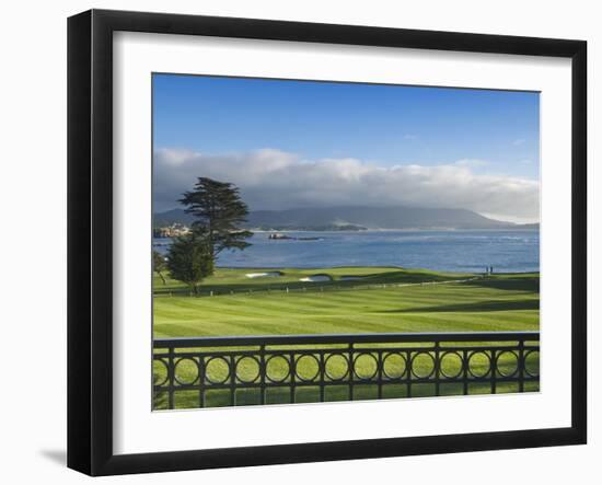 Pebble Beach Golf Club, Carmel, California, USA-Rob Tilley-Framed Photographic Print