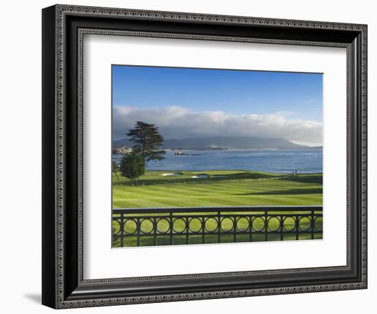 Pebble Beach Golf Club, Carmel, California, USA-Rob Tilley-Framed Photographic Print