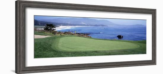 Pebble Beach Golf Course Pebble Beach, CA-null-Framed Photographic Print