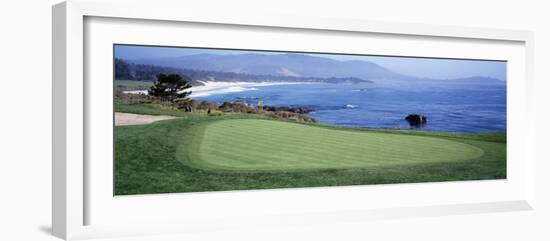 Pebble Beach Golf Course Pebble Beach, CA-null-Framed Photographic Print