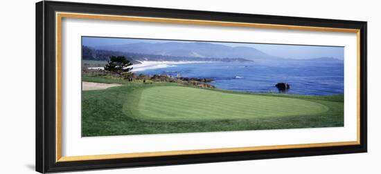 Pebble Beach Golf Course Pebble Beach, CA-null-Framed Photographic Print