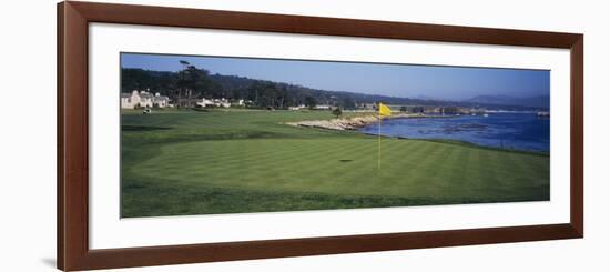 Pebble Beach Golf Course Pebble Beach, CA-null-Framed Photographic Print