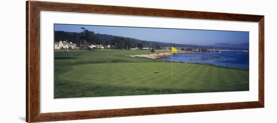 Pebble Beach Golf Course Pebble Beach, CA-null-Framed Photographic Print