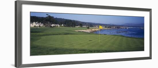 Pebble Beach Golf Course Pebble Beach, CA-null-Framed Photographic Print