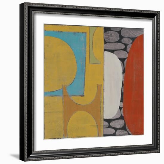 Pebble Beach I-Liz Jardine-Framed Art Print