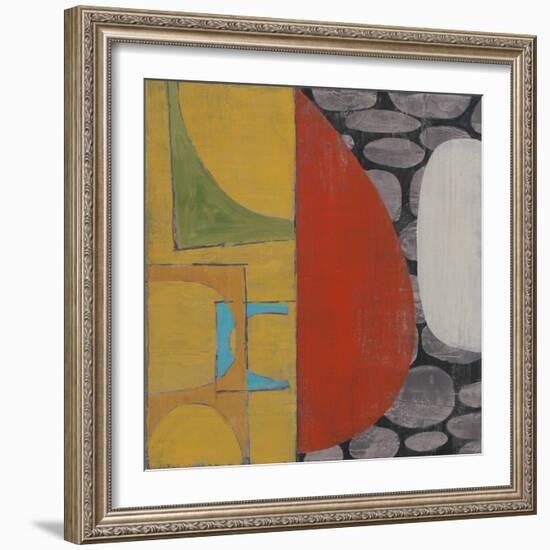 Pebble Beach II-Liz Jardine-Framed Art Print