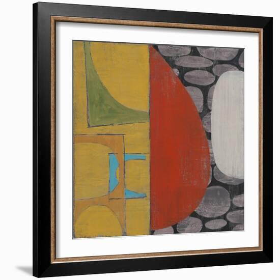 Pebble Beach II-Liz Jardine-Framed Art Print