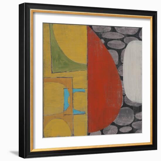 Pebble Beach II-Liz Jardine-Framed Art Print