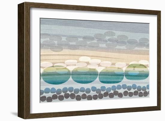 Pebble Beach-Tandi Venter-Framed Art Print