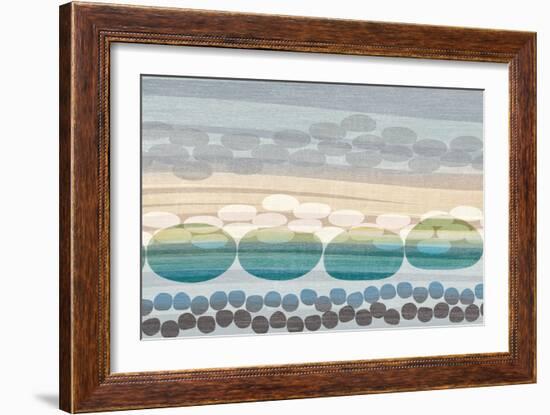 Pebble Beach-Tandi Venter-Framed Art Print