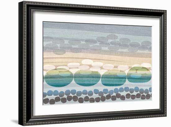 Pebble Beach-Tandi Venter-Framed Art Print