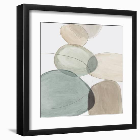 Pebble Stones I-Tom Reeves-Framed Art Print