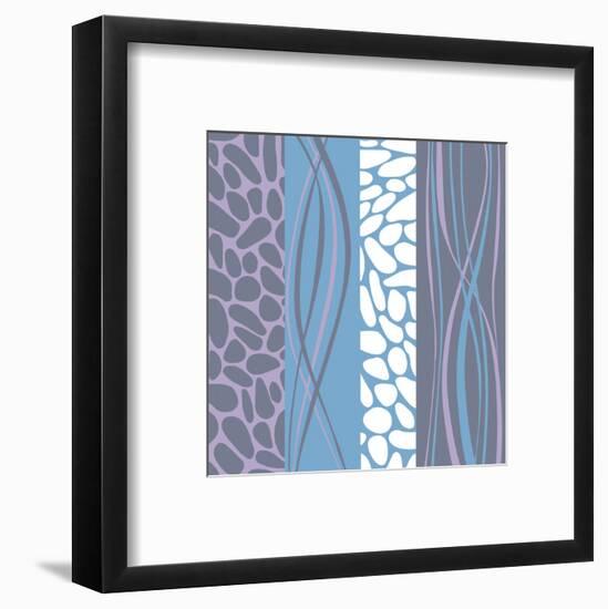 Pebble Stream-Denise Duplock-Framed Art Print