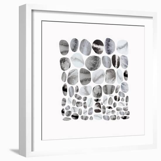 Pebble Treat II-Eva Watts-Framed Art Print