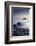 Pebbles and surf at dusk, Sandymouth bay, Cornwall, UK-Ross Hoddinott-Framed Photographic Print