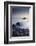 Pebbles and surf at dusk, Sandymouth bay, Cornwall, UK-Ross Hoddinott-Framed Photographic Print