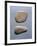 Pebbles Engraved with Geometric Patterns-null-Framed Giclee Print