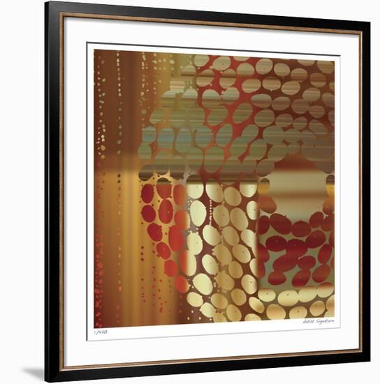 Pebbles I-Mj Lew-Framed Giclee Print