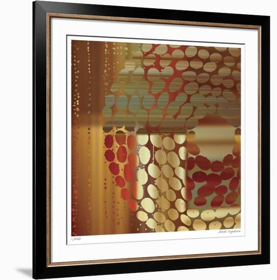 Pebbles I-Mj Lew-Framed Giclee Print