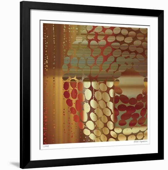 Pebbles I-Mj Lew-Framed Giclee Print