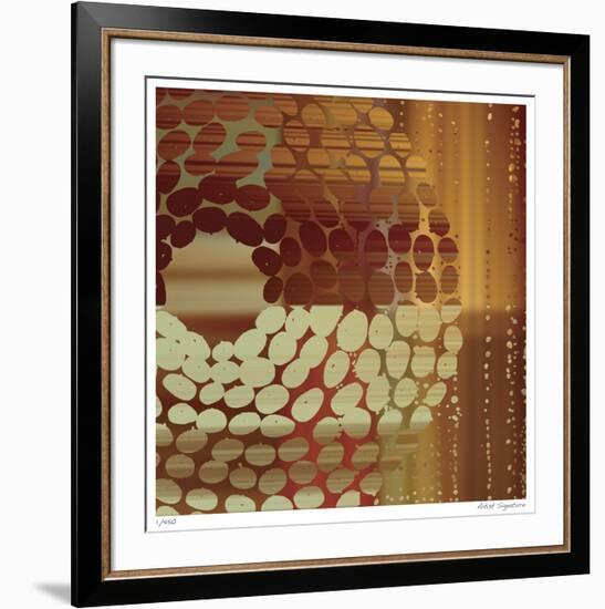 Pebbles II-Mj Lew-Framed Giclee Print