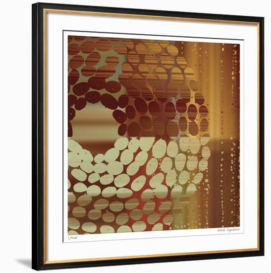 Pebbles II-Mj Lew-Framed Giclee Print