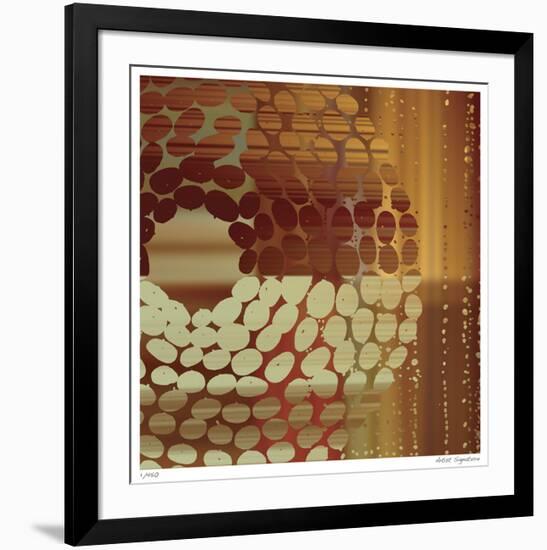 Pebbles II-Mj Lew-Framed Giclee Print