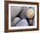 Pebbles in Sandymouth Beach, Cornwall, UK-Nadia Isakova-Framed Photographic Print