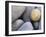 Pebbles in Sandymouth Beach, Cornwall, UK-Nadia Isakova-Framed Photographic Print