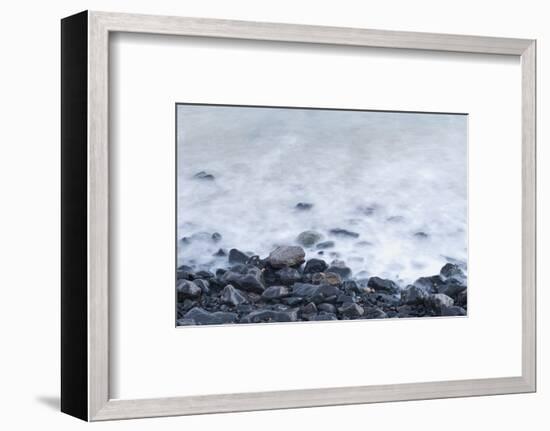 Pebbles on Playa Blanca, Lanzarote, Yaiza, Spain-Guido Cozzi-Framed Photographic Print