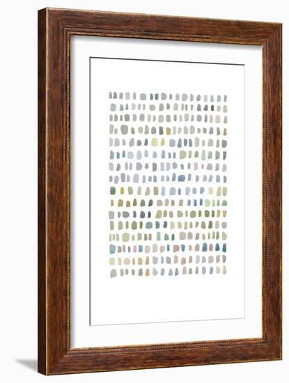 Pebbles-Louise van Terheijden-Framed Giclee Print