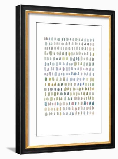 Pebbles-Louise van Terheijden-Framed Giclee Print