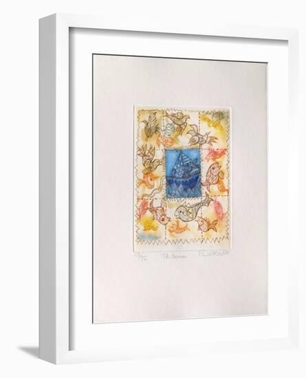 Pêcherie-Françoise Deberdt-Framed Limited Edition