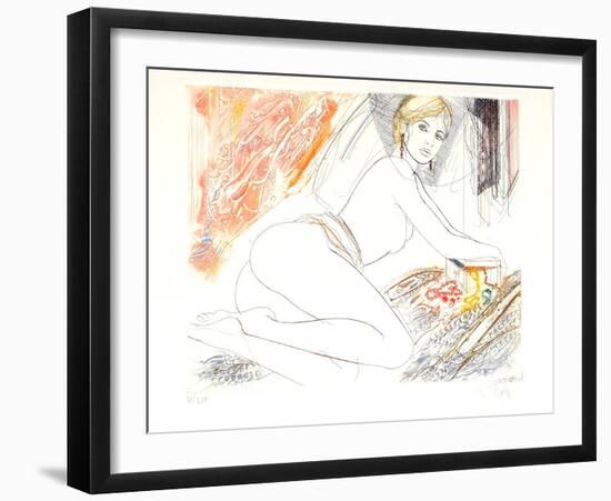 Pêchés capitaux : l'avarice-Jean-Baptiste Valadie-Framed Limited Edition