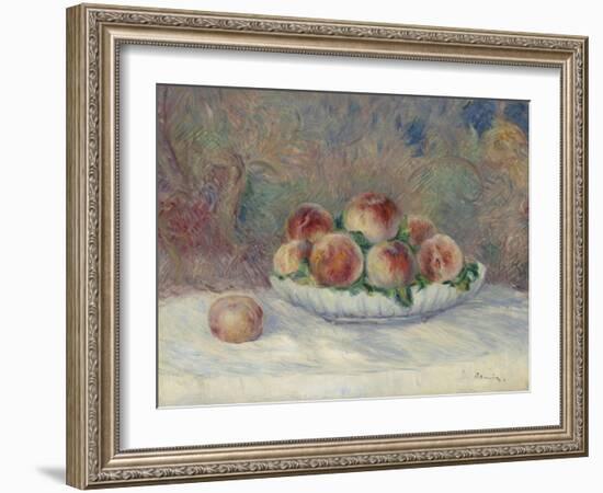 Pêches-Pierre-Auguste Renoir-Framed Giclee Print