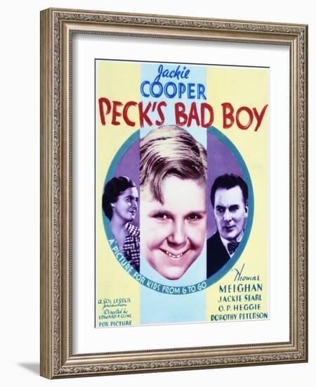 Peck's Bad Boy - Movie Poster Reproduction-null-Framed Photo