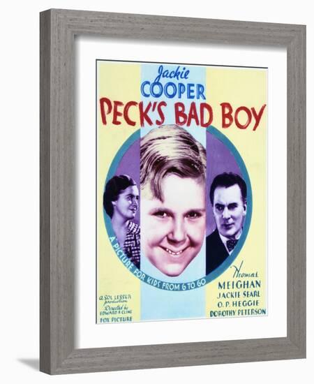 Peck's Bad Boy - Movie Poster Reproduction-null-Framed Photo