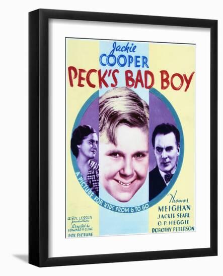 Peck's Bad Boy - Movie Poster Reproduction-null-Framed Photo