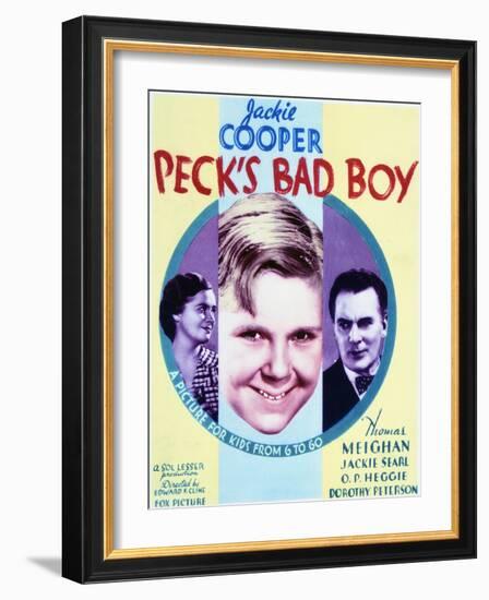 Peck's Bad Boy - Movie Poster Reproduction-null-Framed Photo