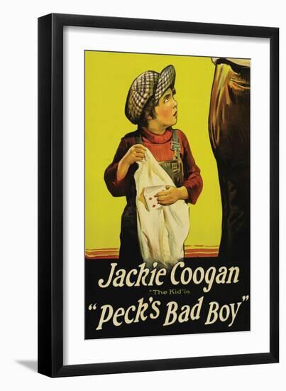 Peck's Bad Boy-null-Framed Art Print