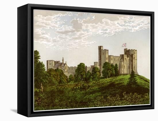 Peckforton Castle, Cheshire, Home of Baron Tollemache, C1880-AF Lydon-Framed Premier Image Canvas