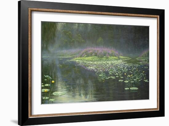 Pecks Mill Pond-Bruce Dumas-Framed Giclee Print